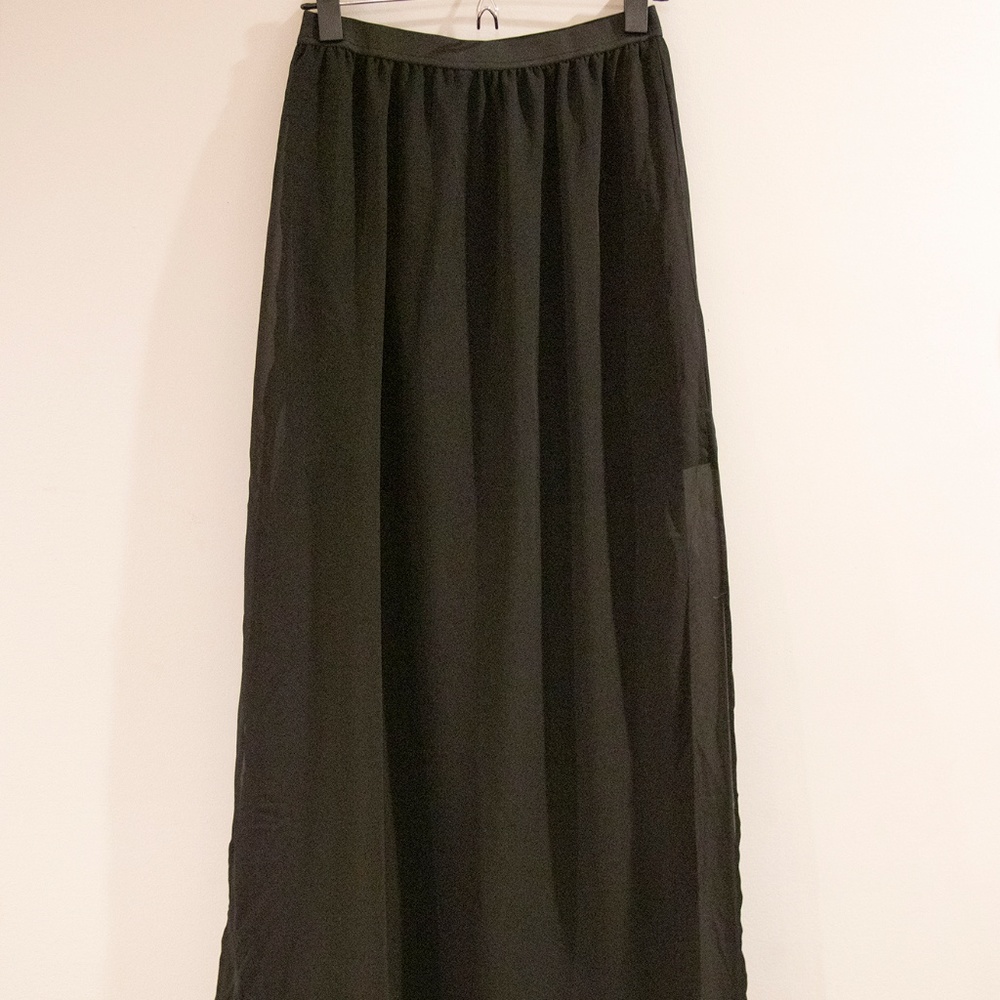 H&M | Black Maxi Skirt